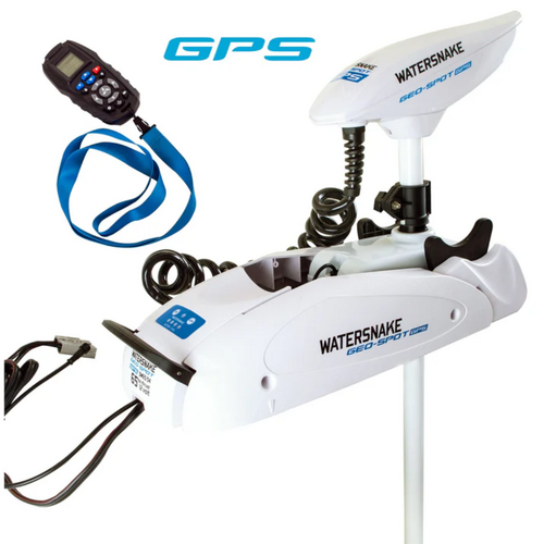 WATERSNAKE GEO-SPOT GPS 65lb 54in BOW MOUNT ELECTRIC MOTOR 