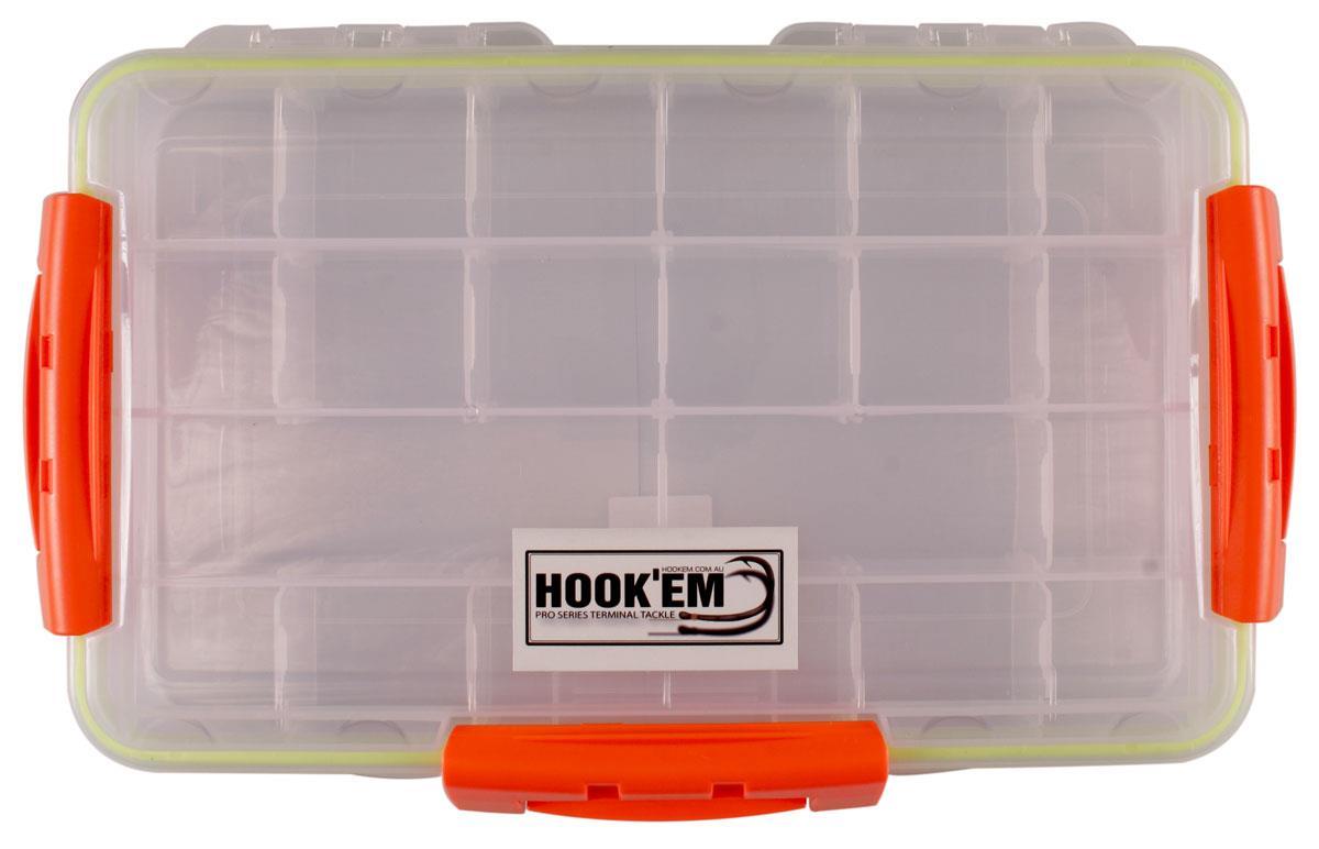Hook'Em Tackle Box Waterproof - Small