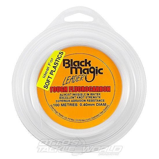Black Magic Tough Fluorocarbon Fishing Leader Line