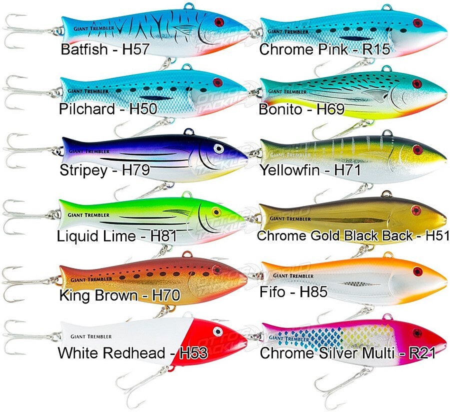 Halco Giant Trembler Hard Bodied Fishing Lures