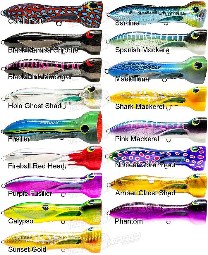 Tuna & GT Fishing Lure Nomad Design Chug Norris Saltwater/Bluewater Popper