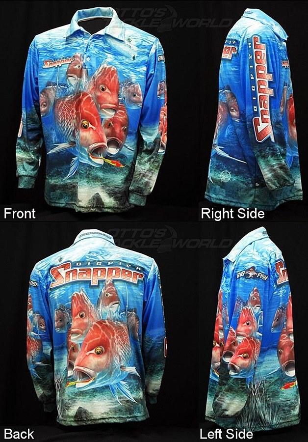 Bigfish Snapper Shirt 3XL - Big Fish