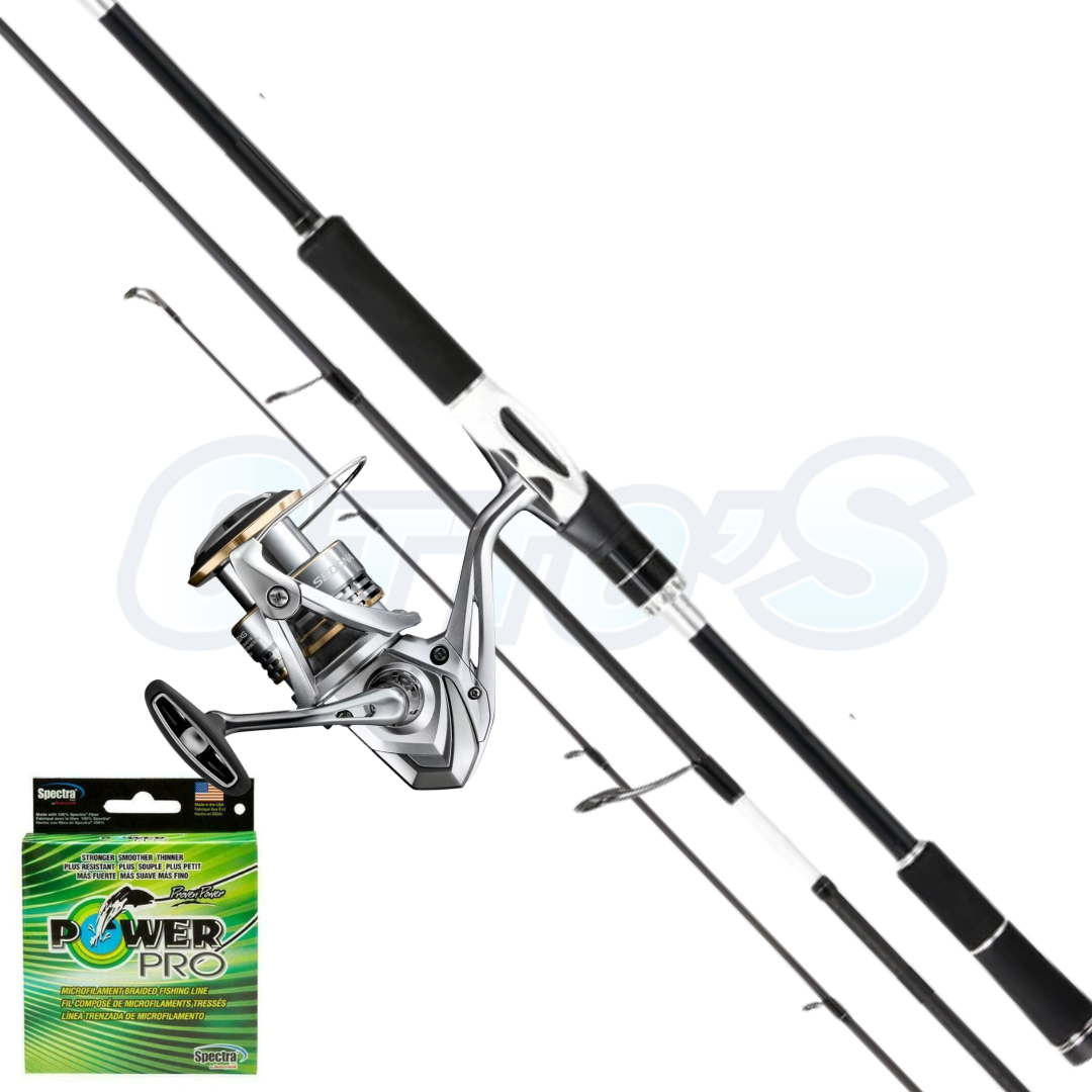 Shimano Light Kingfish and Snapper Soft Plastics Combo 4-8kg with