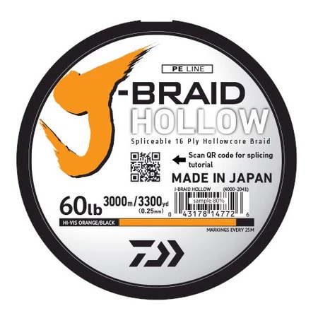 Daiwa J-Braid Hollow 750M @ Otto's TW