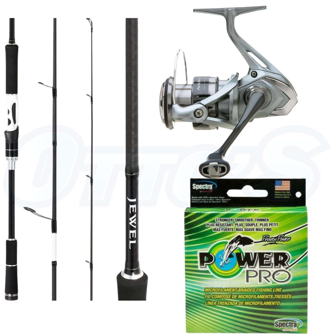 Flathead Soft Plastic Rod & Reel Fishing Combo