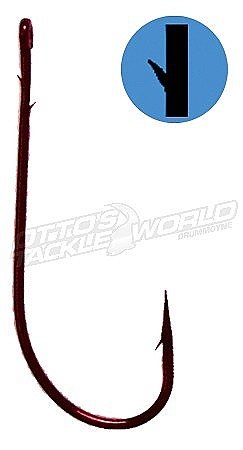 7 Per pack Gamakatsu Worm 322 Slim Style Worm Hook Size 1/0 7588 