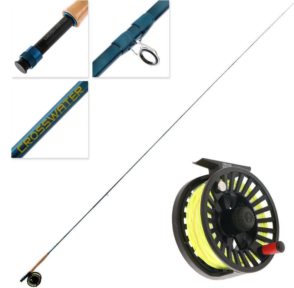 Redington Crosswater 8wt 4pc Fly Fishing Combo Outfit
