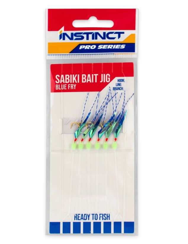 Instinct Pro Sabiki Bait Rig Blue Fry