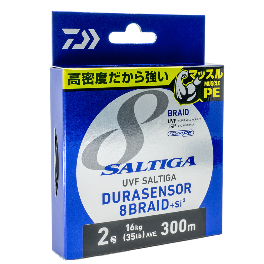 Daiwa Saltiga Durasensor X8 Chart 200m