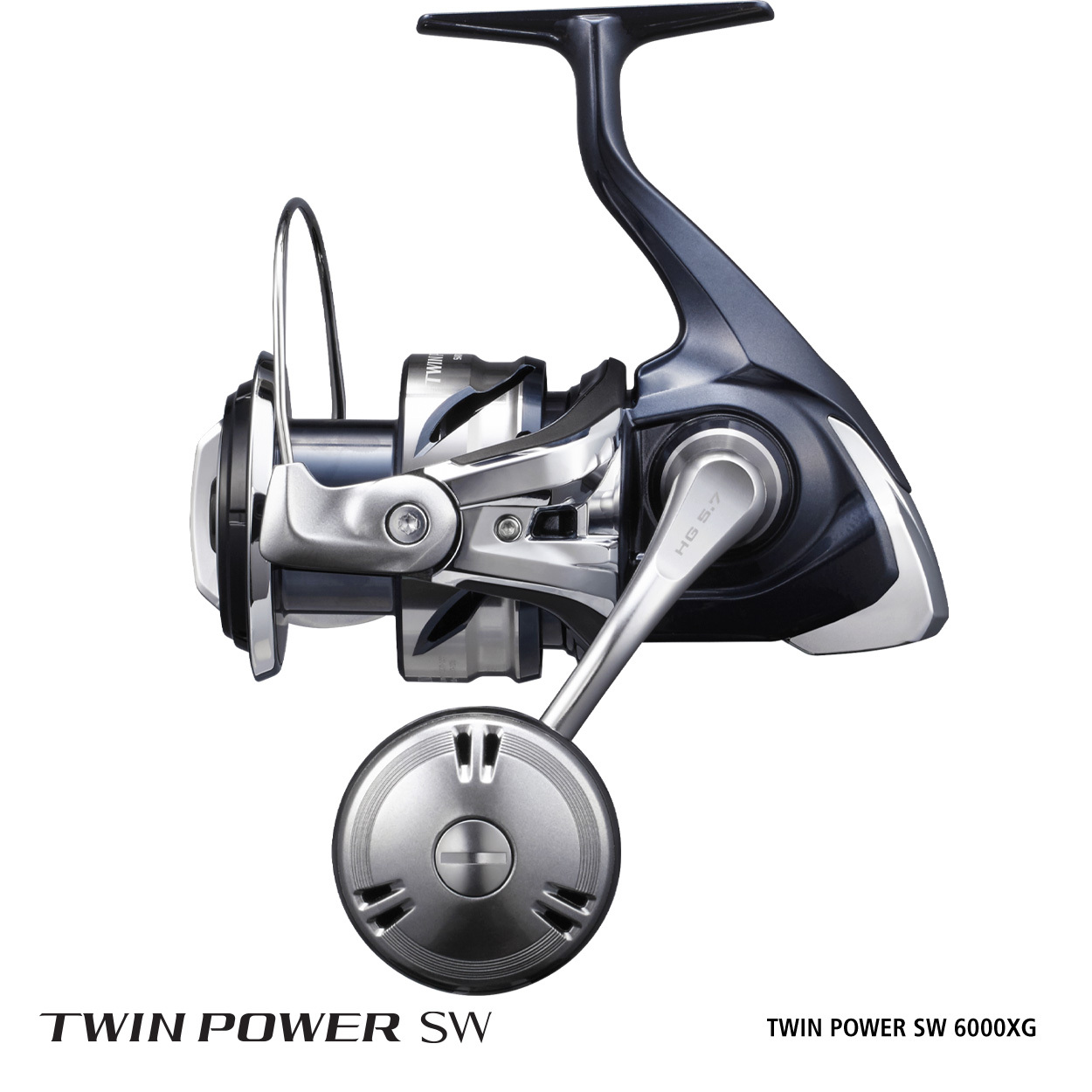 Shimano 21 Twin Power SW C 6000 HG Spinning Fishing Reel