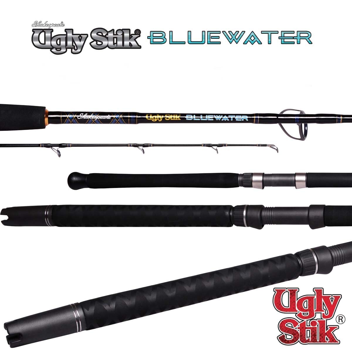 Ugly Stik Bluewater Overhead Fishing Rods