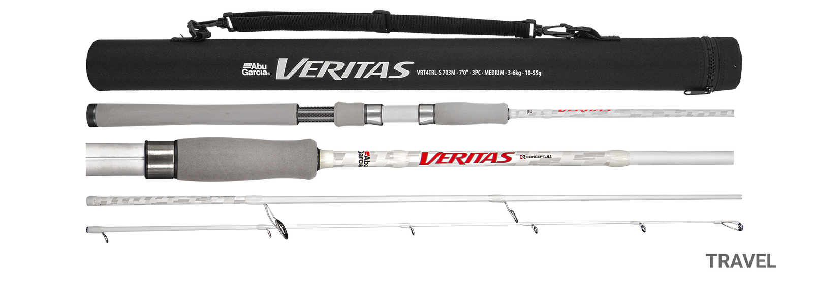 Abu Garcia Veritas 4.0 Travel Fishing Rods - Free AU Express @ Otto&amp;#039;s TW DV10066
