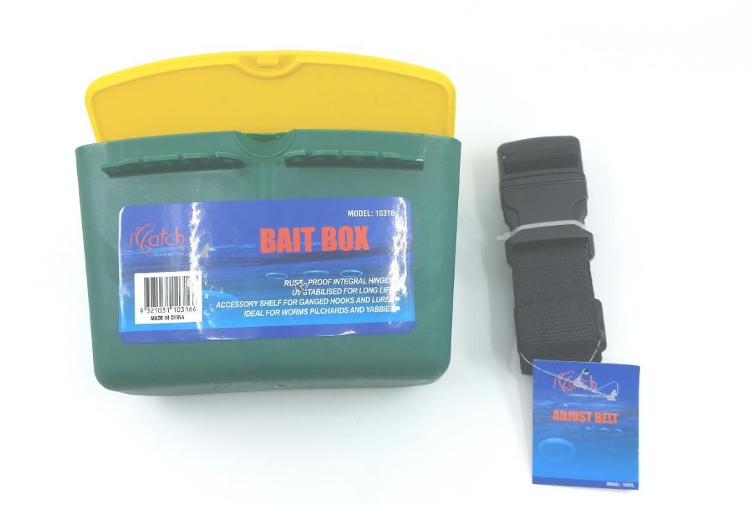 Icatch Waist Bait Box/Bucket and Belt