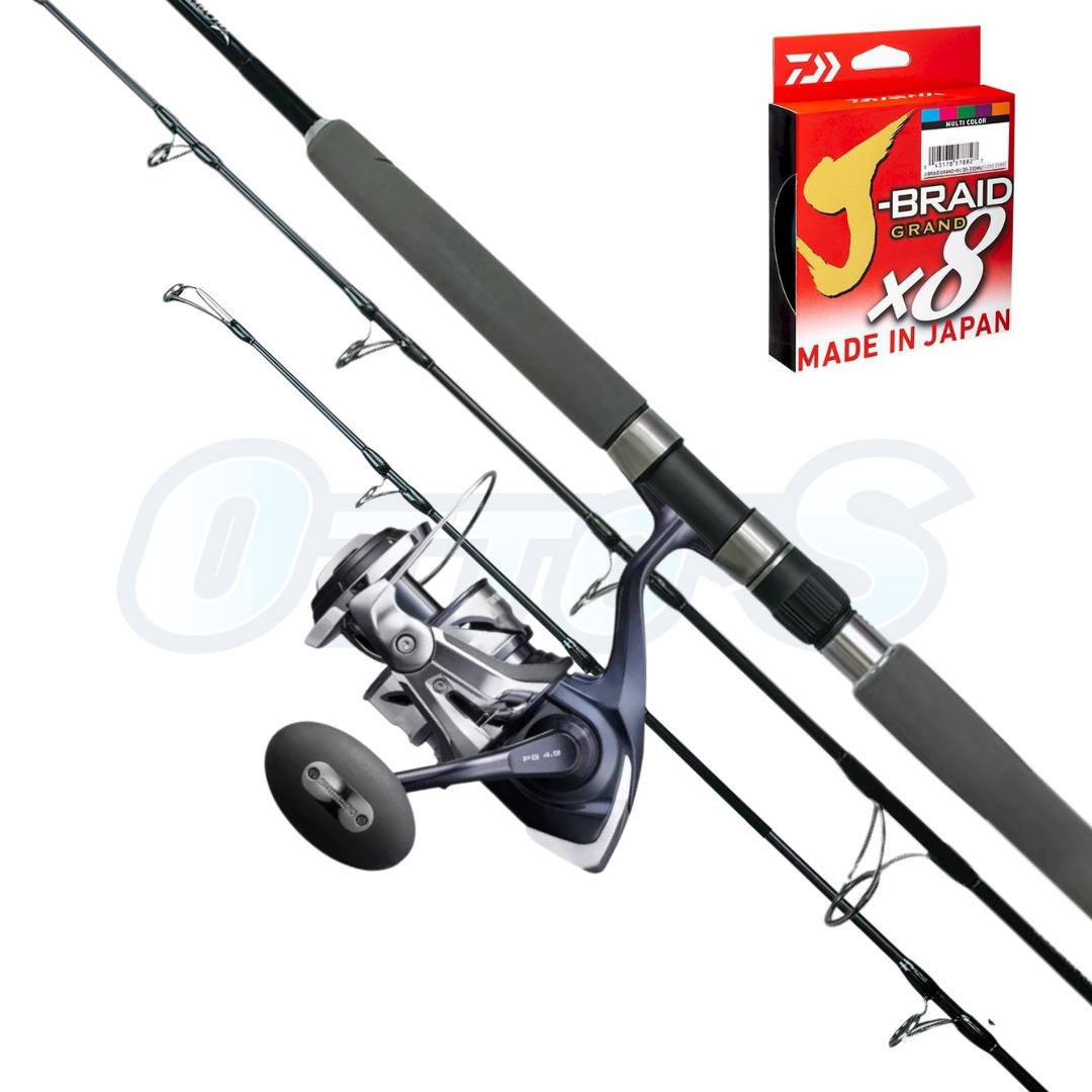 Shimano Twinpower SW and Trophy Hunter Jig Combo