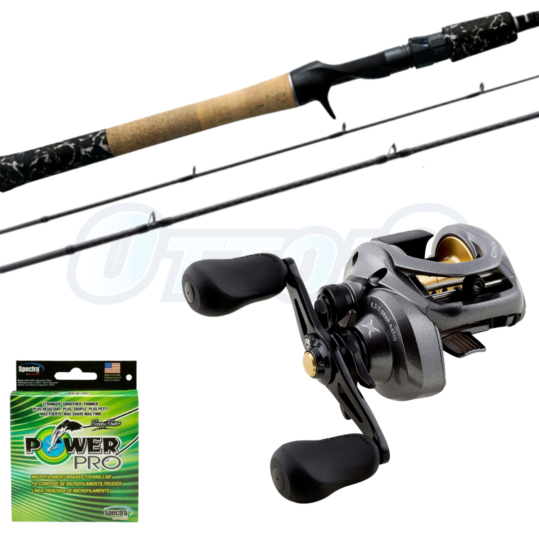 Wilson Blade N Tails and Shimano Citric Baitcast Combos