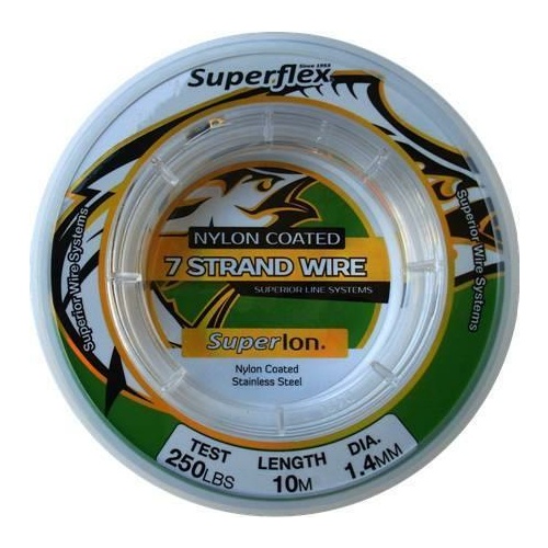 Superflex Superlon Nylon Coated 7 strand wire