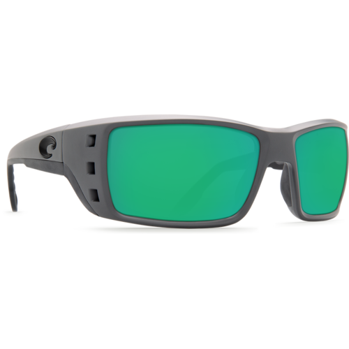 Costa Del Mar Sunglasses Permit Matte Gray Green Mirror 580G
