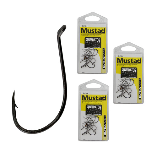 Mustad Penetrator With Ultra Point Fishing Hooks 25 pcs