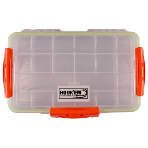 Hook'Em Tackle Box Waterproof - Small