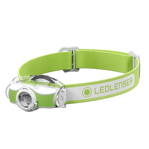 LED Lenser MH3 Green Outdoor Headlamp Rechargeable
