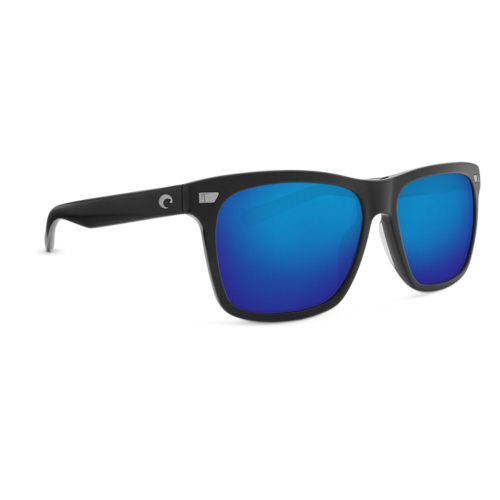 Costa Del Mar Sunglasses Aransas Matte Black Blue Mirror