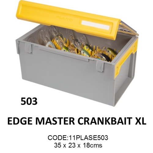 PLANO EDGE MASTER CRANK XL STOWAWAY (11PLASE503) Fishing Tackle Box