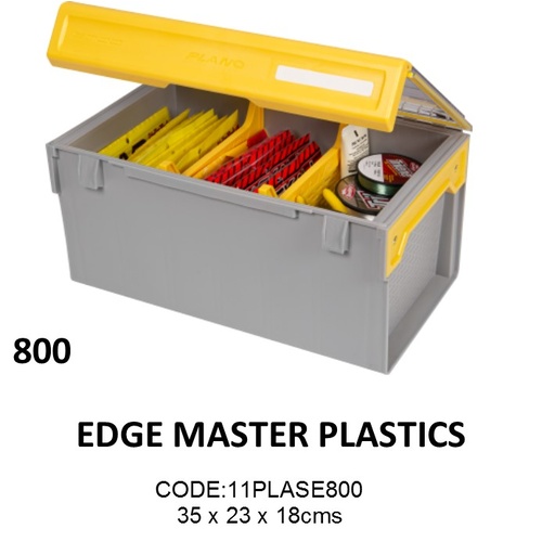 PLANO EDGE MASTER PLASTICS STOWAWAY (11PLASE800) Fishing Tackle Box