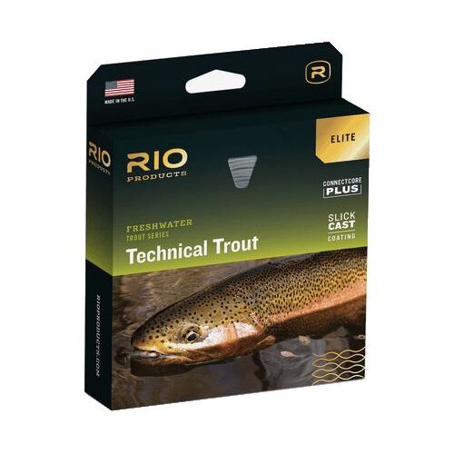 RIO Technical Trout Elite Fly Line in Blue/Peach/Gray