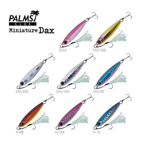 Palms Miniature Dax Jig Lure 10g Metal Jig Fishing Lure