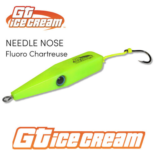 GT Ice Cream Needle Nose Fuoro Chart 4oz Rigged