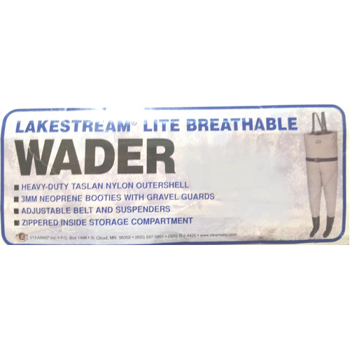 *Clearance* Hodgman Lakestream Lite Breathable Waders - Size 2XL