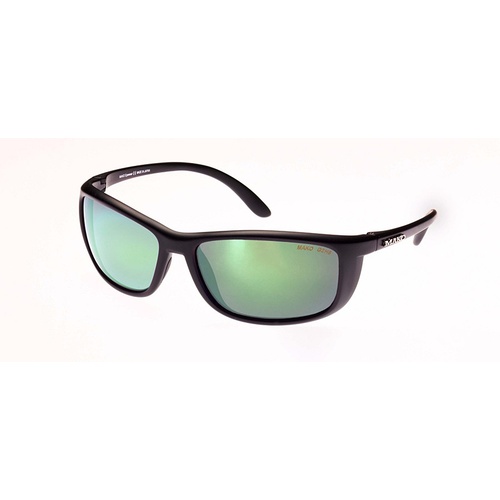 Mako Rose Green Glass Polarised Sunglasses - Mako Blade M01-G2H5
