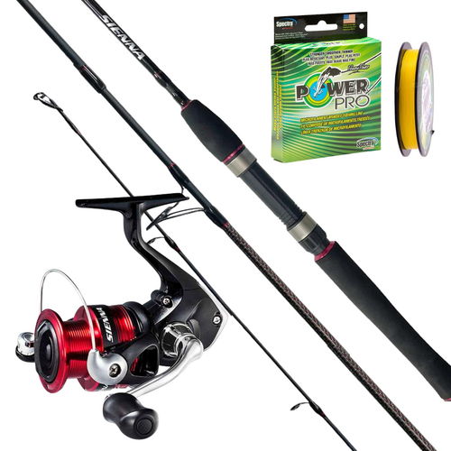 Shimano Sienna Spinning Fishing Combo Bream and Estuary