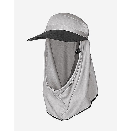 Sun Protection Adapt-A-Cap Silver Delta Frillneck Style Hat