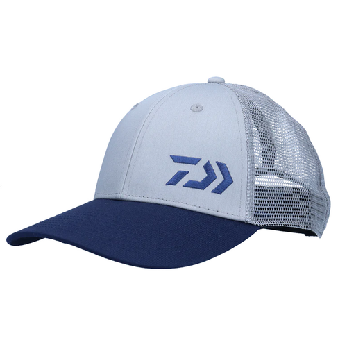 22 Daiwa Curved Brim GRAY / NAVY CA-90122 Fishing Hat