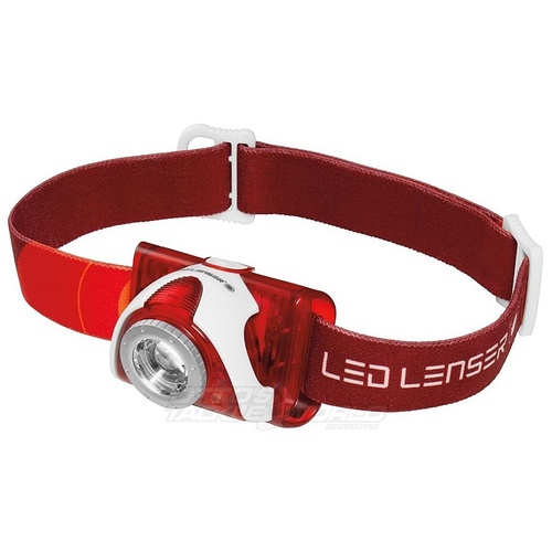 LED Lenser SEO5-Red Head Lamp