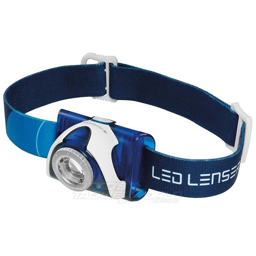 LED Lenser SEO7R Head Lamp Blue