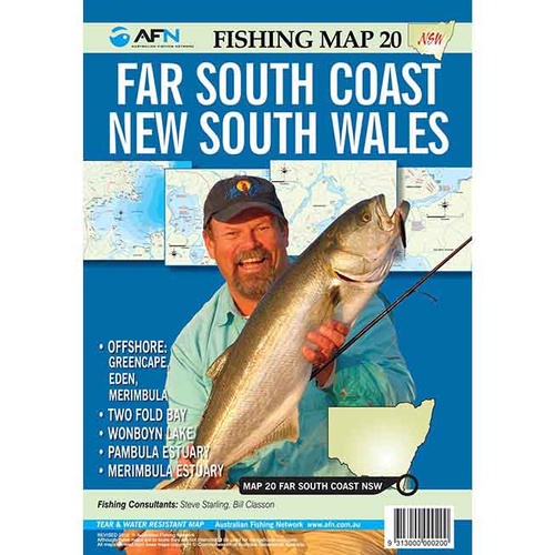 FAR SOUTH COAST – NSW MAP