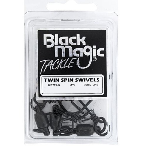 Black Magic Twin Spin Swivels Pack