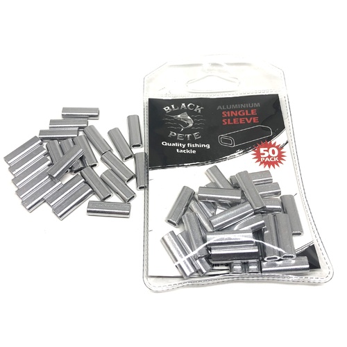 Optia Copper Double Sleeve Crimps Swages 50 Pack BRAND NEW @ Ottos Tackle World 