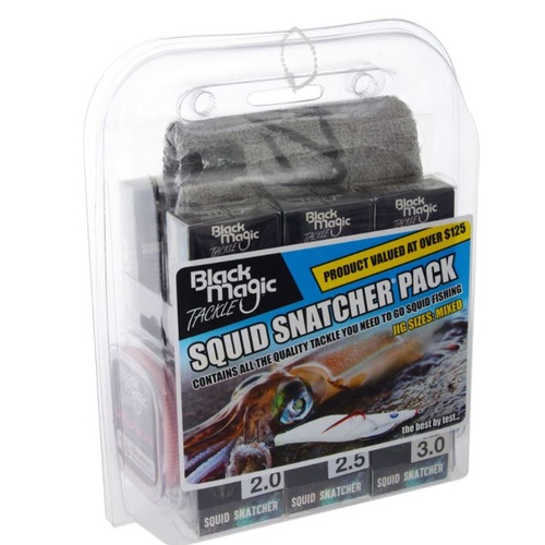 Black Magic Squid Snatcher Pack Mixed pack