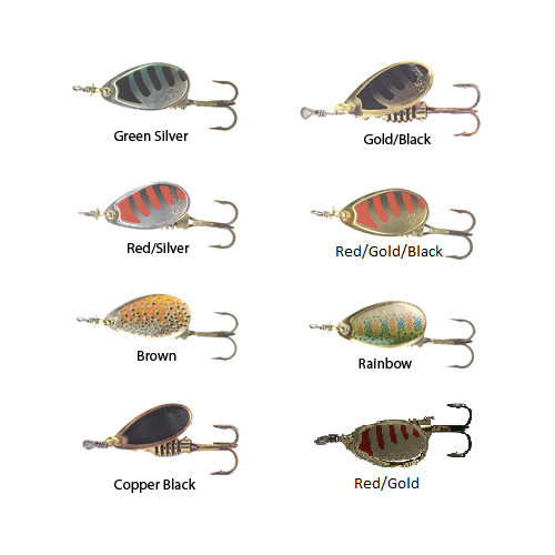 Classic Celta Rublex Twin Pack- Size 1 (2g) Spinnerbait Fishing Lures