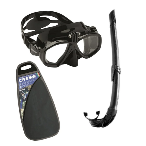 Cressi Action GoPro Mask + Free Snorkel Set