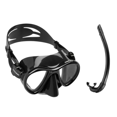 Cressi Metis and Corsica Spearfishing Mask and Snorkel Combo