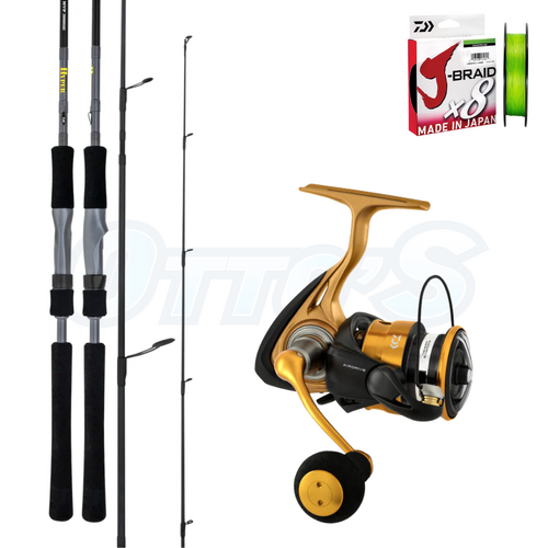 Daiwa 23 Aird and TD Hyper Light Lure Casting Combo