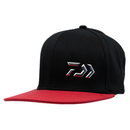 Daiwa DVEC Cap Black\Red Fishing Hat Sun Protection CA60120