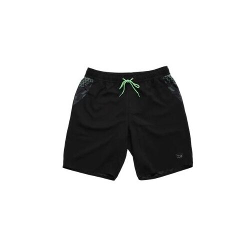 DAIWA HEX SHORTS CLEAROUT BLACK/GREEN BLACK/RED