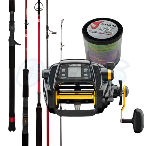 Deep Water PE4-5 Snapper and Dimersal Bait Fishing Electric Combo 