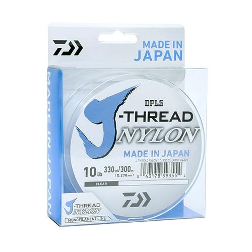 Daiwa J-Thread Mono 300m Nylon Mainline
