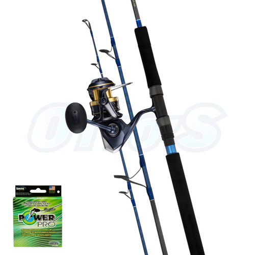 Affordable Flats Stickbait and Popping Spinning Fishing Combo